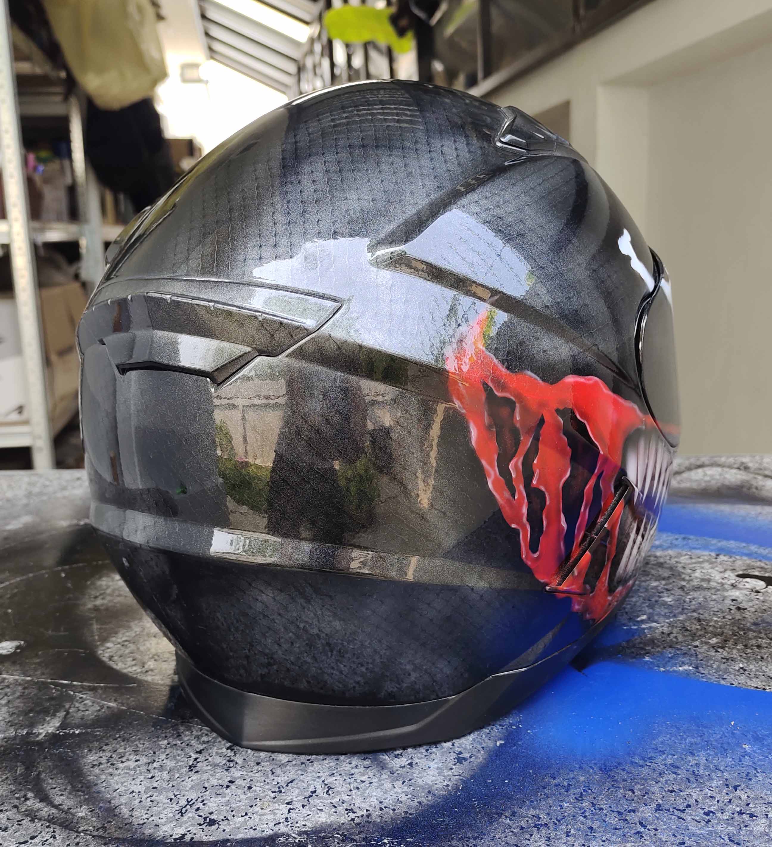 VENOM HELMET 👽🔥