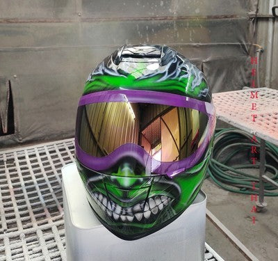 HULK CUSTOM MOTORRADHELM