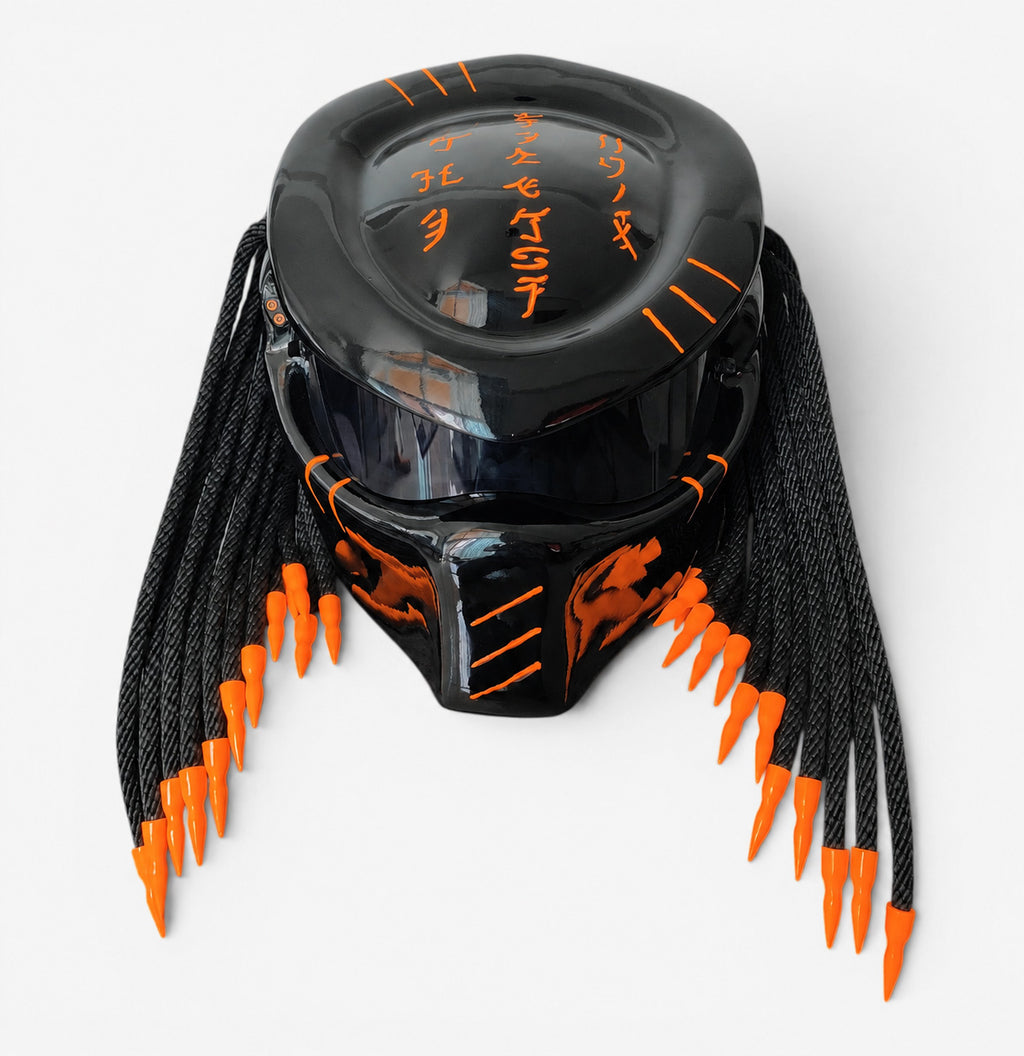 Predator Custom Airbrushed Motorcycle Helmet 👾🔥