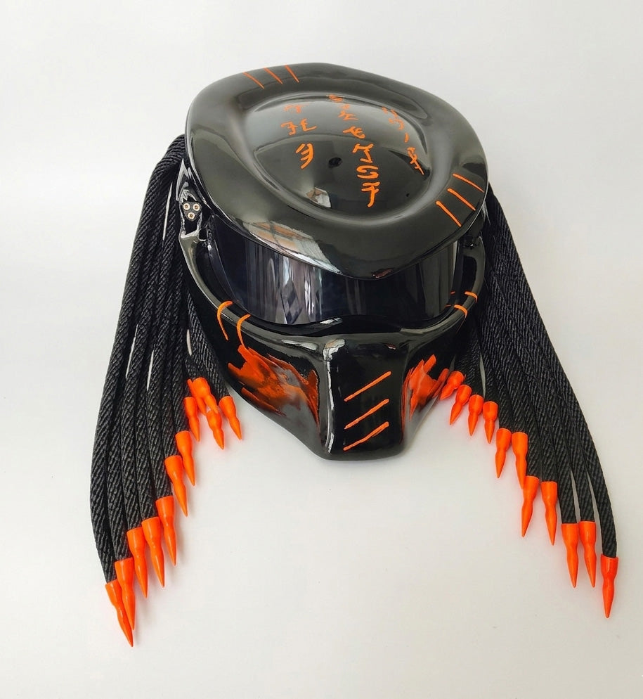Predator Custom Airbrushed Motorcycle Helmet 👾🔥