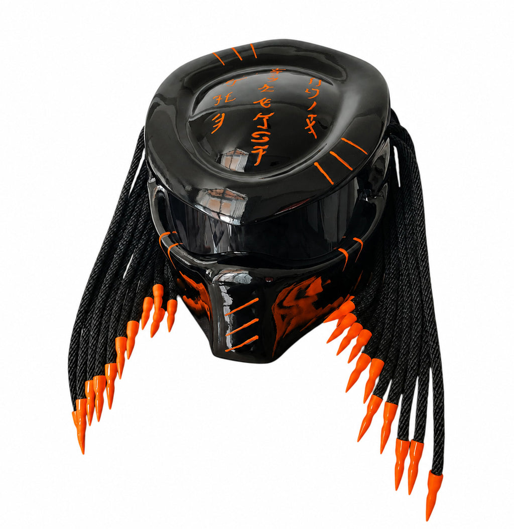 Predator Custom Airbrushed Motorcycle Helmet 👾🔥