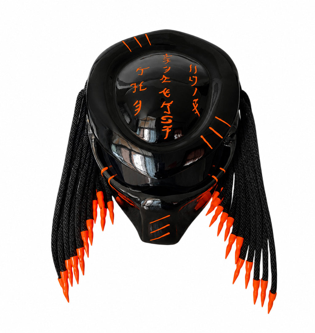 Predator Custom Airbrushed Motorcycle Helmet 👾🔥