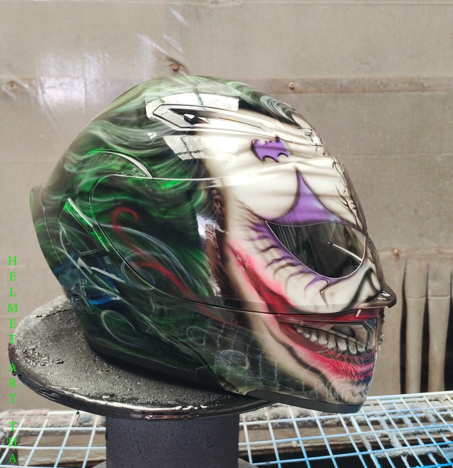WHY SO SERIOUS ?  JOKER-VENOM   Motorcycle Helmet