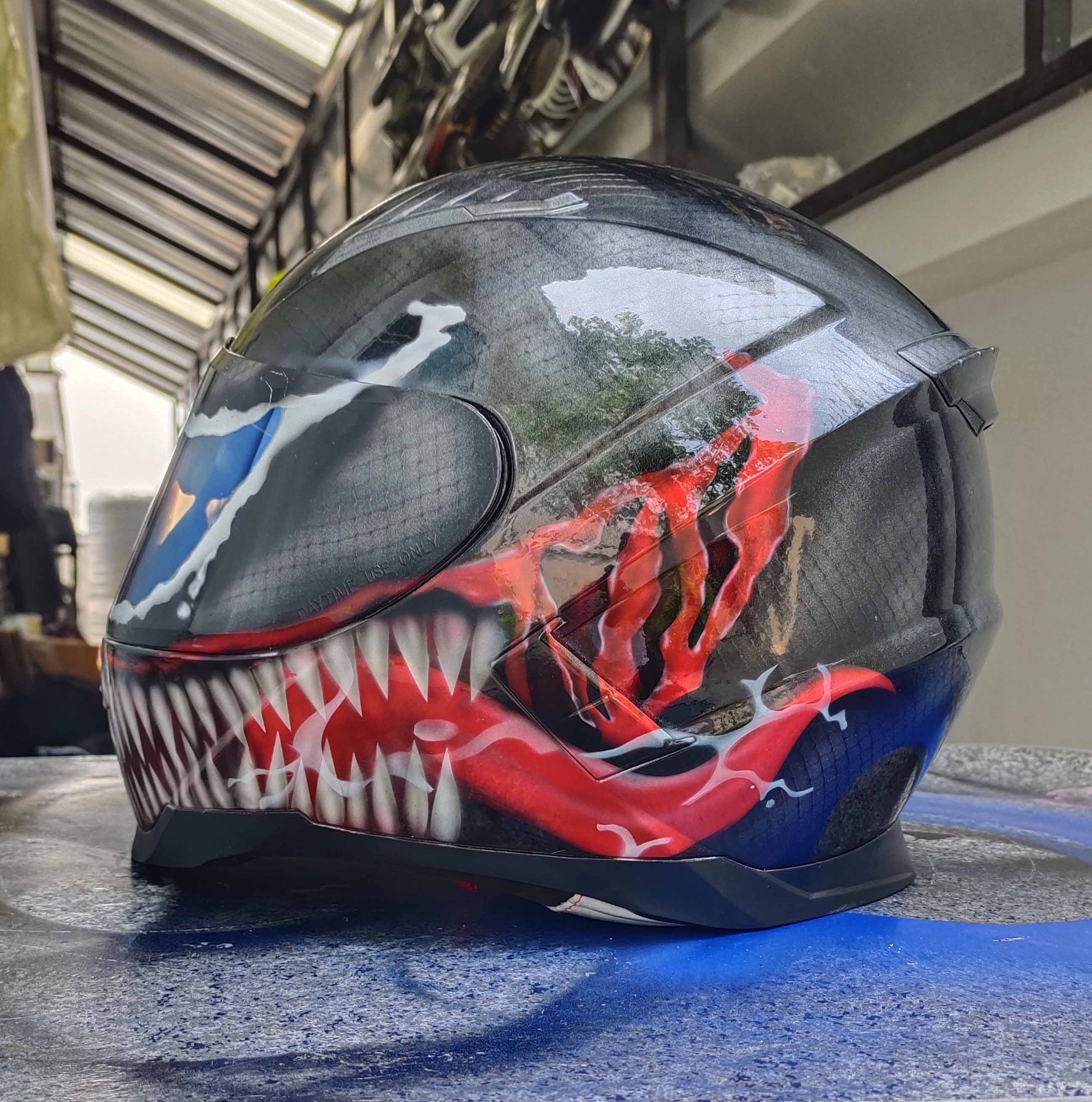 VENOM HELMET 👽🔥
