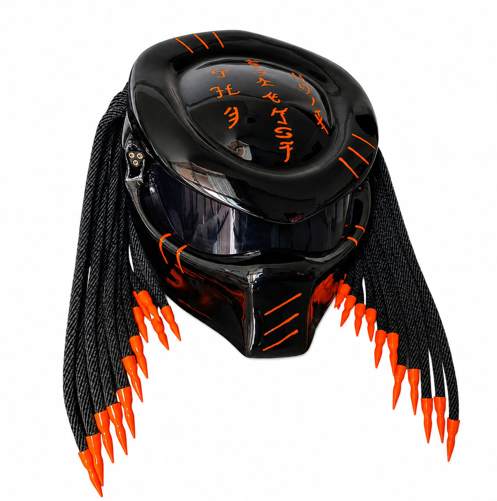 Predator Custom Airbrushed Motorcycle Helmet 👾🔥