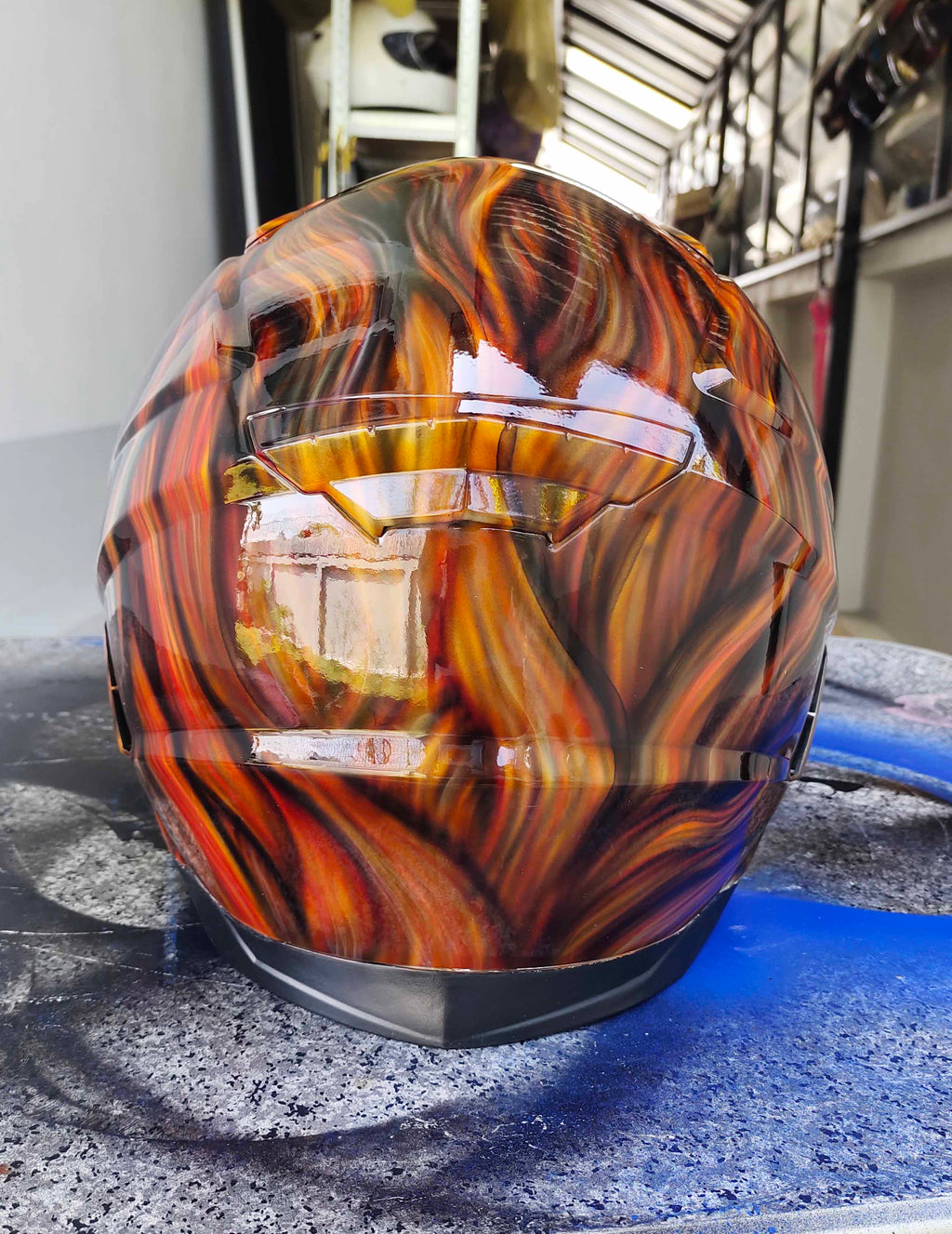 Chucky Child's Play Custom Motorcycle Helmet