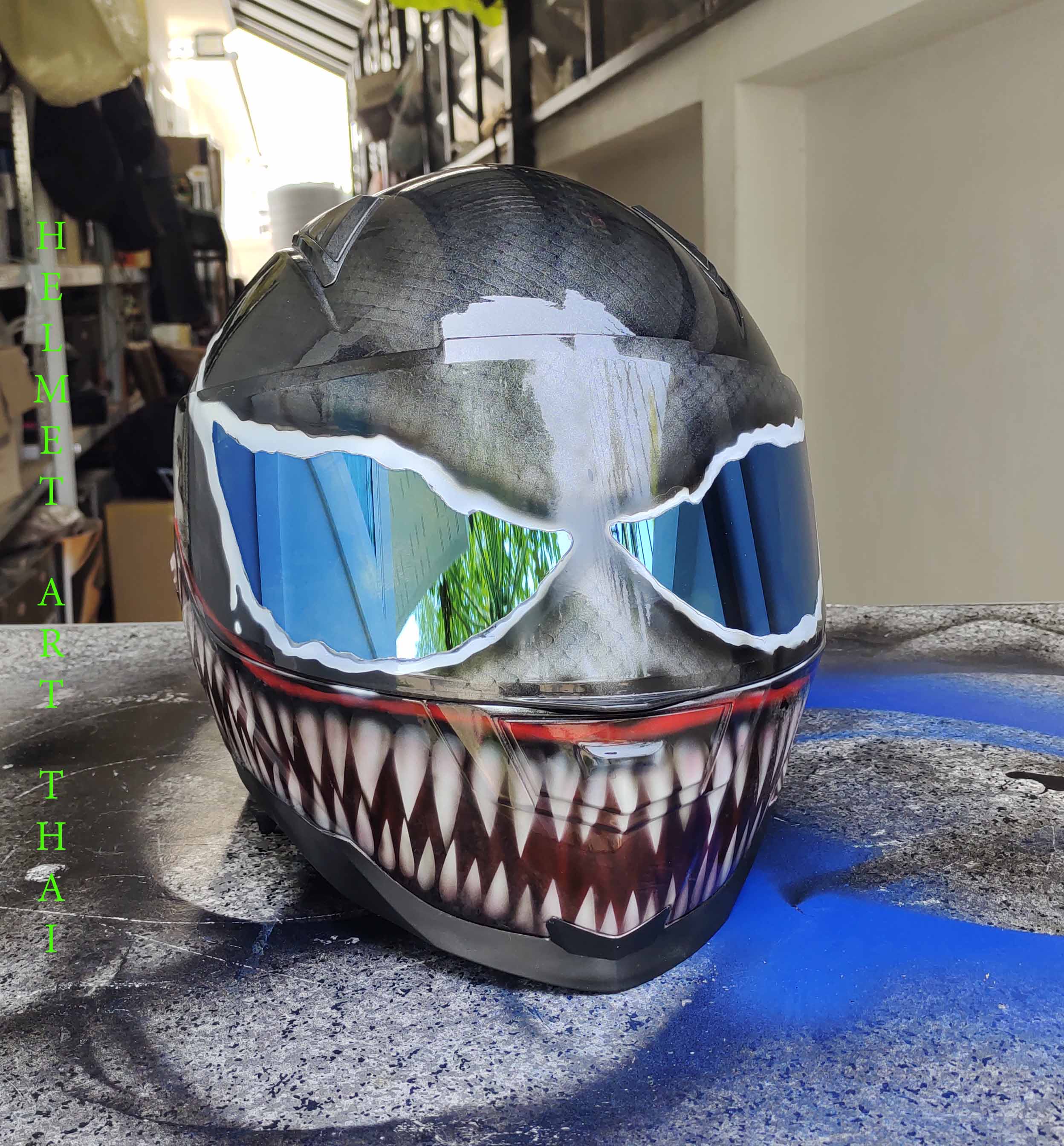 VENOM HELMET 👽🔥