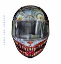 Monster Custom Airbrushed Full Face Motorcycle Helmet | Dark Art by HELMET ART THAI