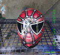 SPIDER MAN CUSTOM AIRBRUSHED MOTORCYCLE HELMET