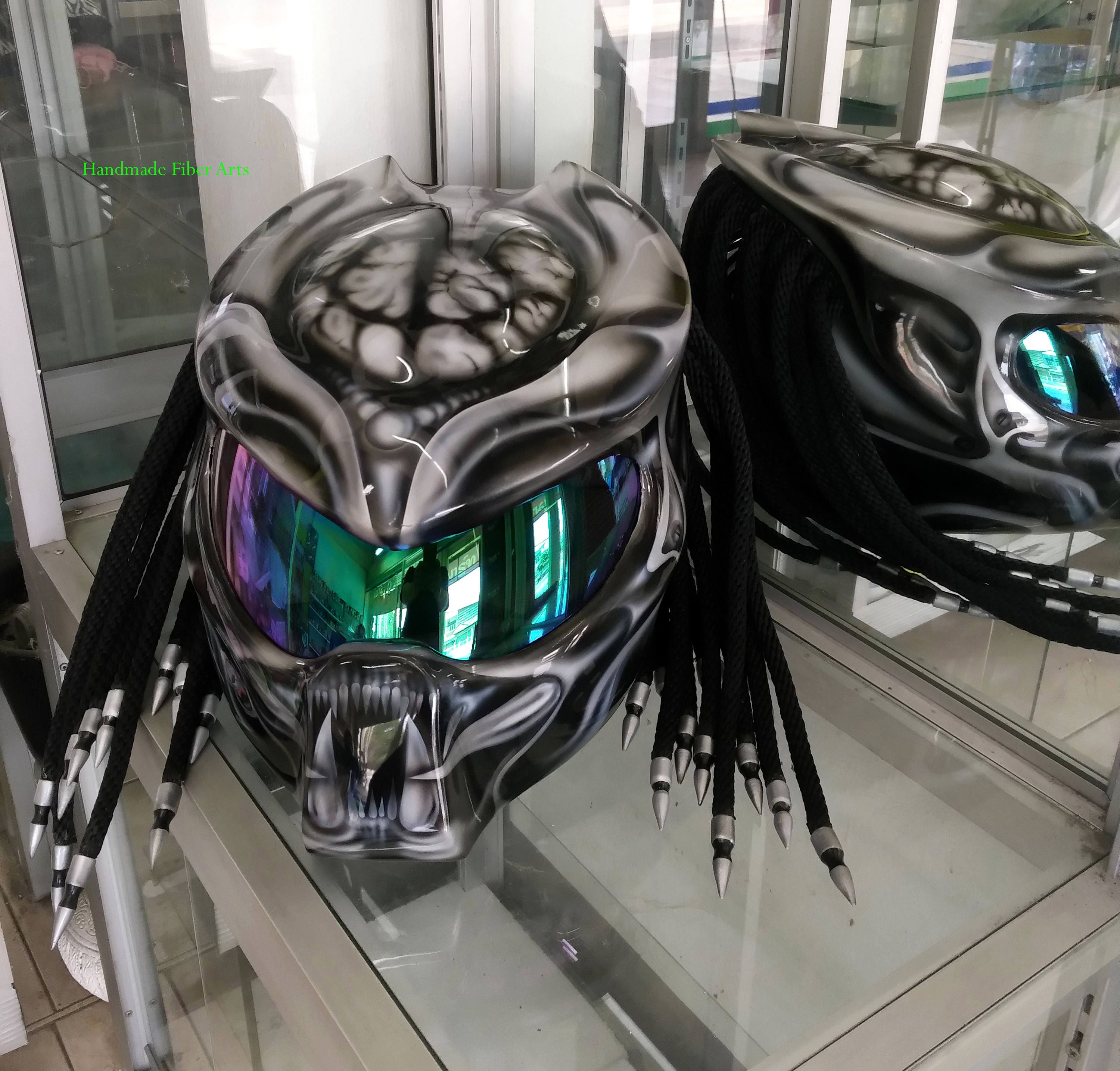 Predator Custom Motorcycle Helmet