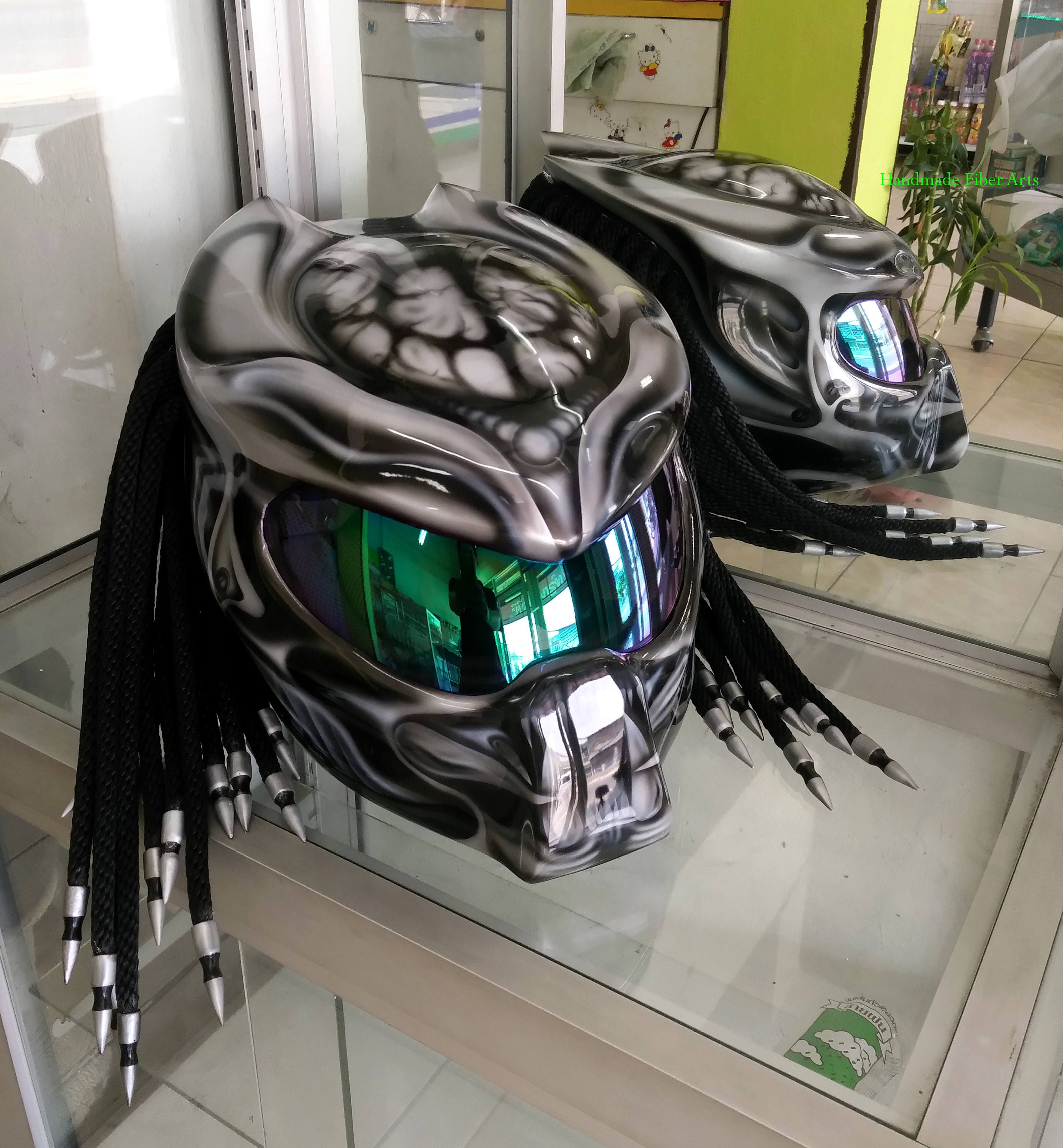 Predator Custom Motorcycle Helmet