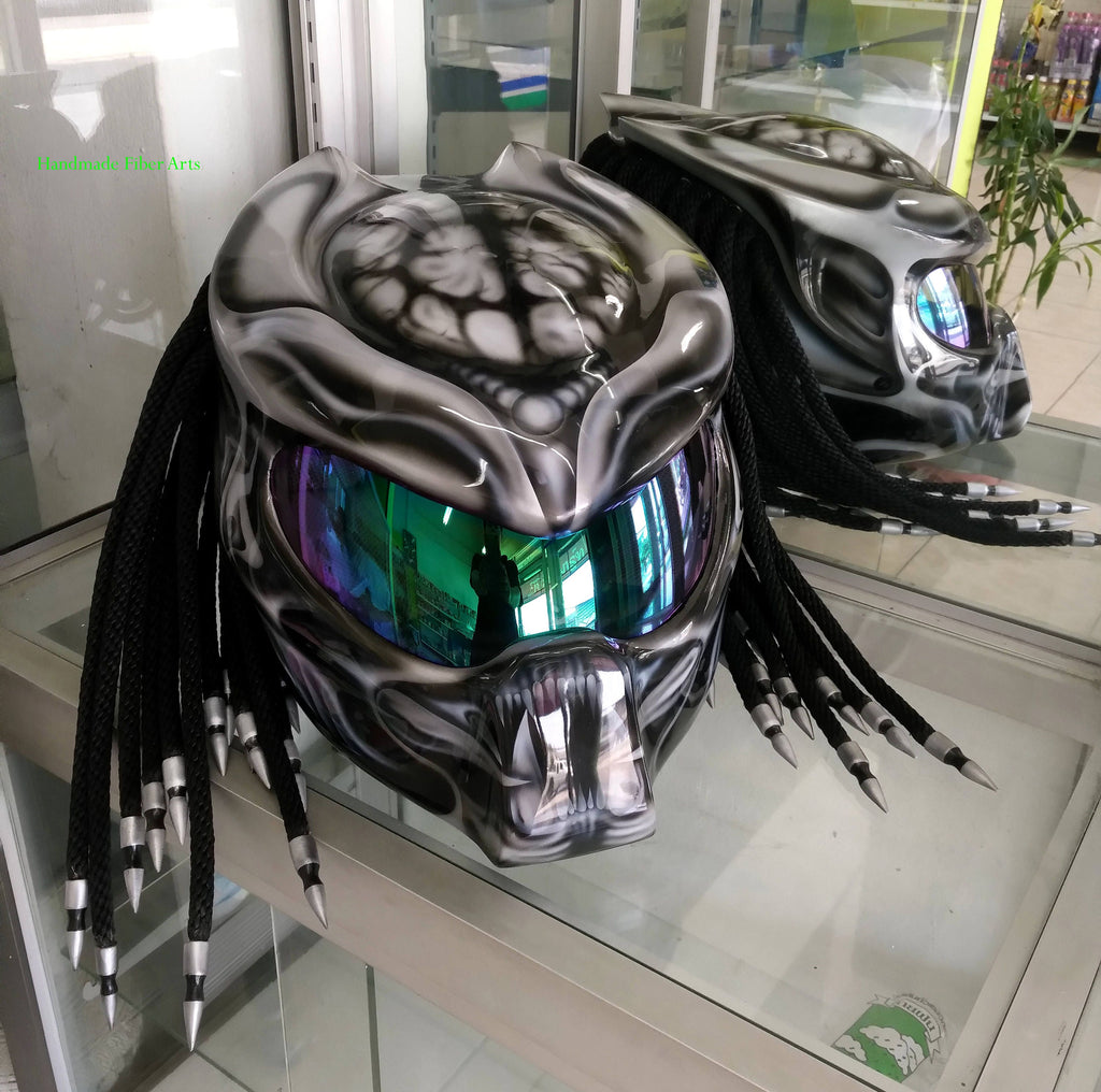 Predator Custom Motorcycle Helmet