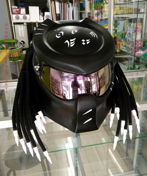 BLACK PREDATOR HELMET