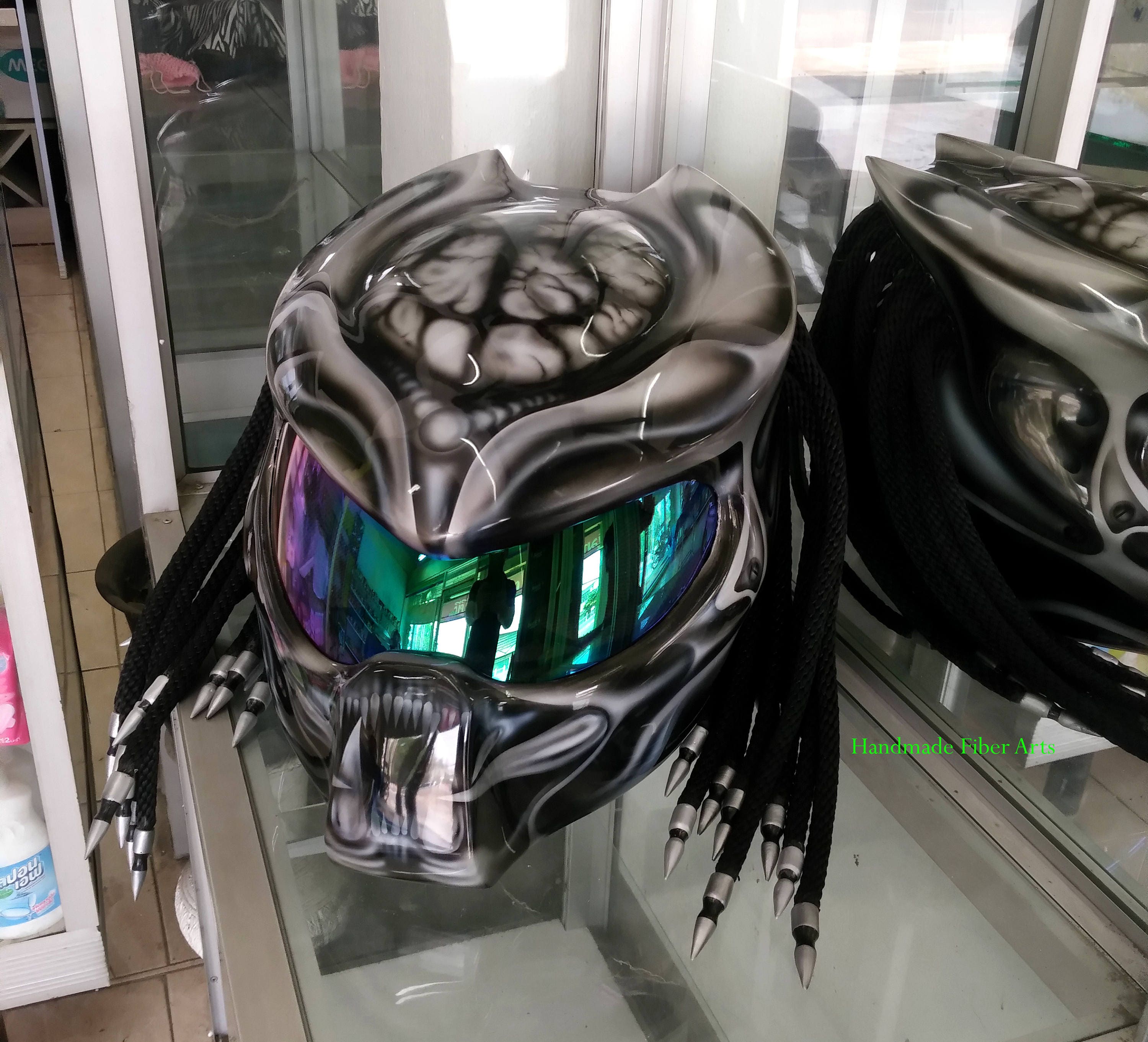 Predator Custom Motorcycle Helmet