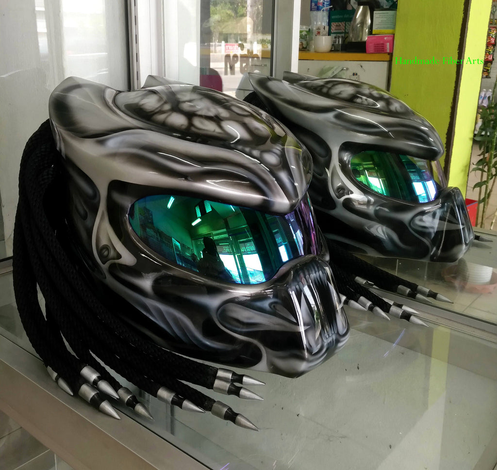 Predator Custom Motorcycle Helmet