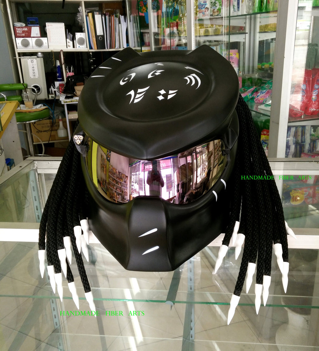 BLACK PREDATOR HELMET