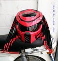 RED PREDATOR HELMET