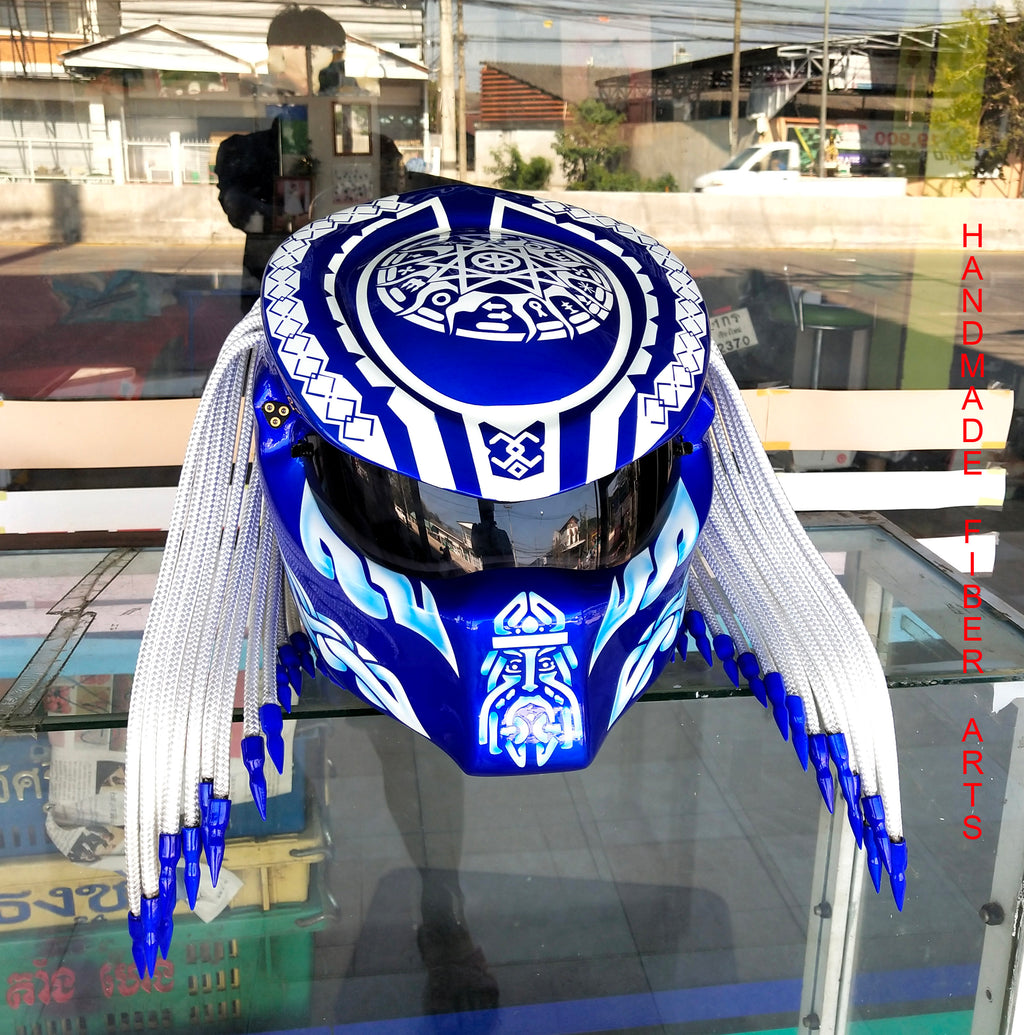 Blue Age of the King Helmet Predator