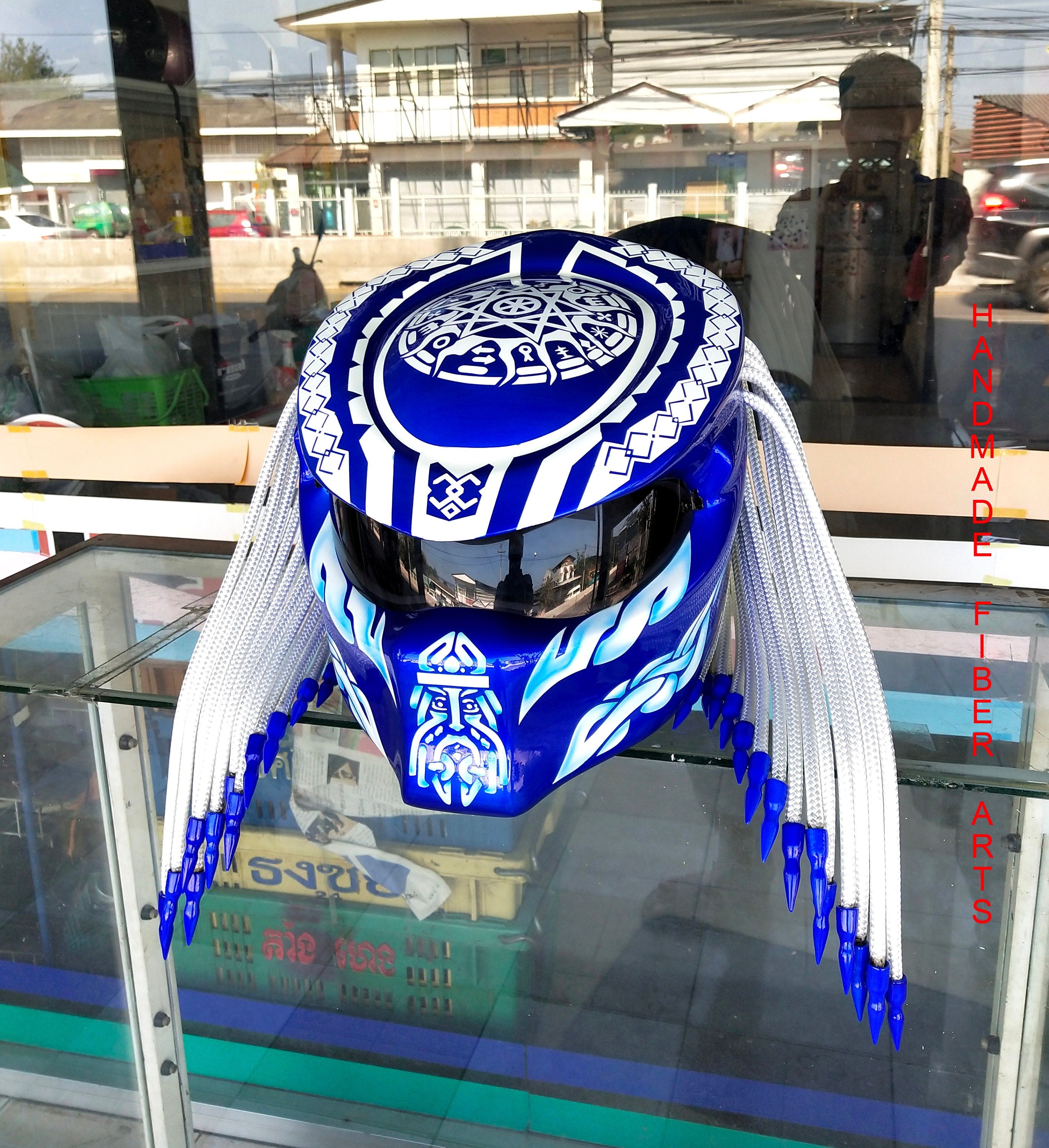 Blue Age of the King Helmet Predator