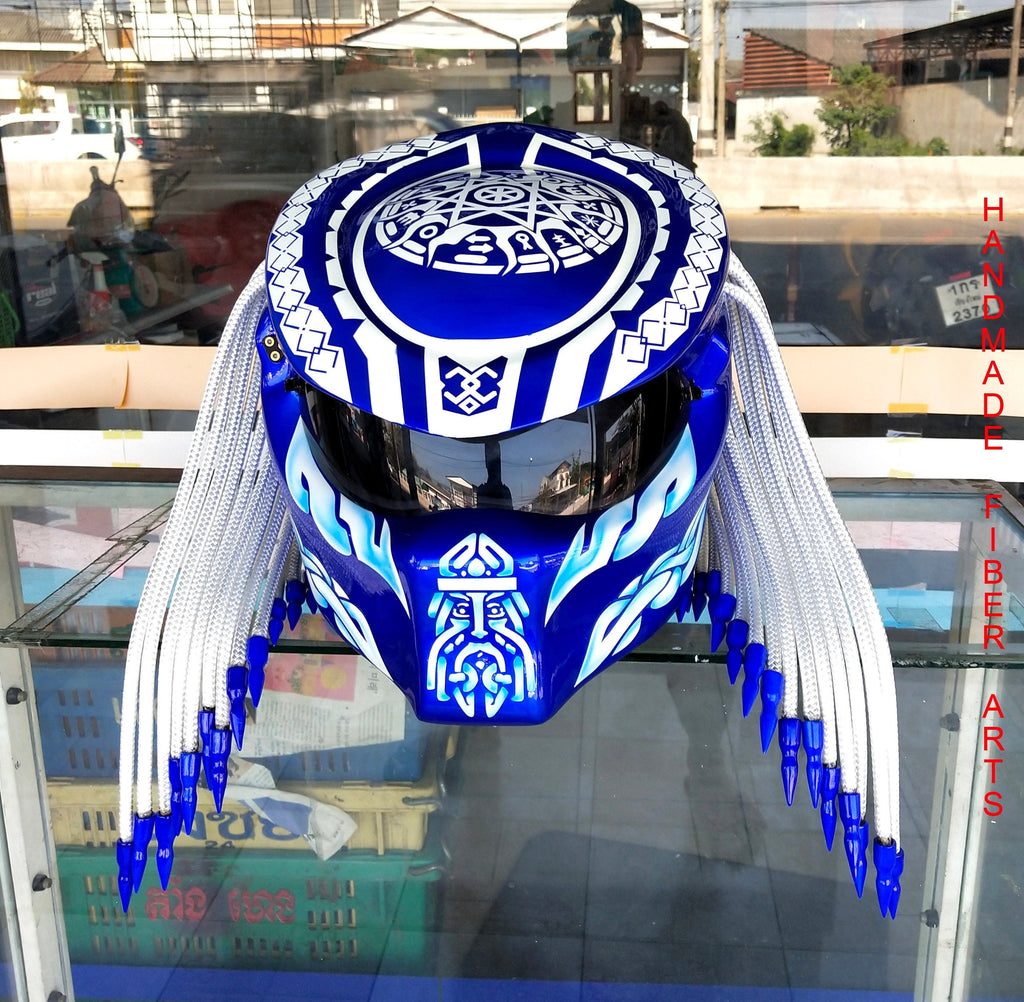 Blue Age of the King Helmet Predator