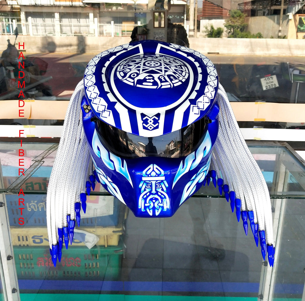 Blue Age of the King Helmet Predator