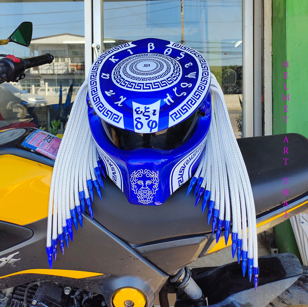 Blue Age of the King Helmet Predator