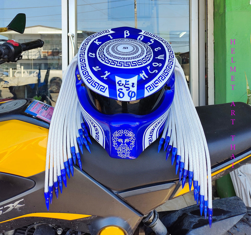 Blue Age of the King Helmet Predator