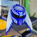 Blue Age of the King Helmet Predator