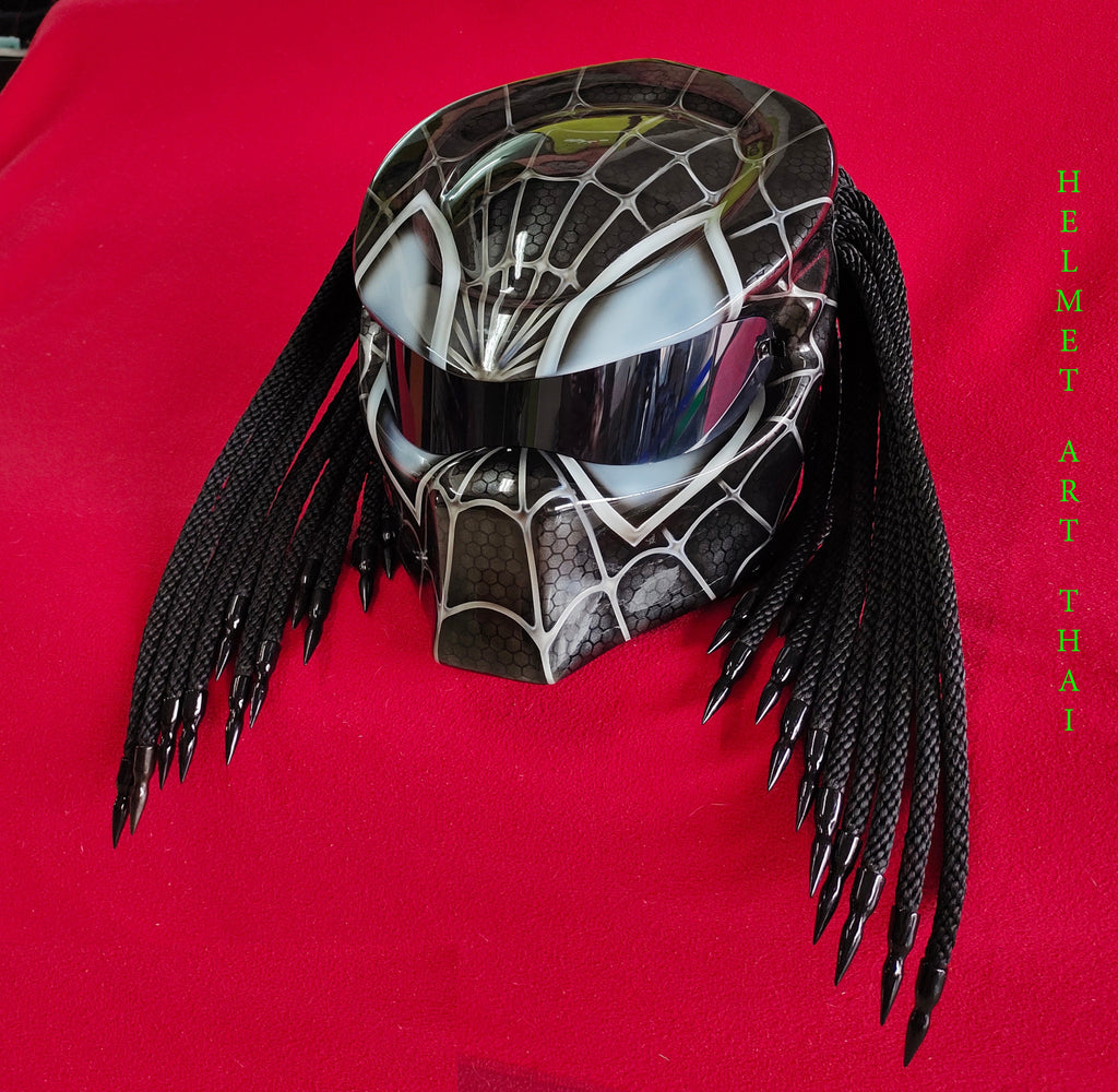 SPIDERMAN - Predator   Motorcycle Helmet