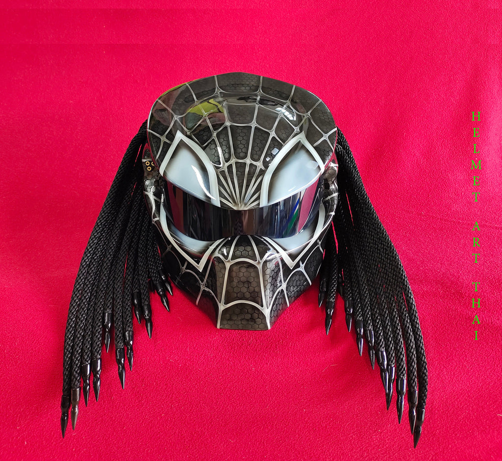 SPIDERMAN - Predator   Motorcycle Helmet