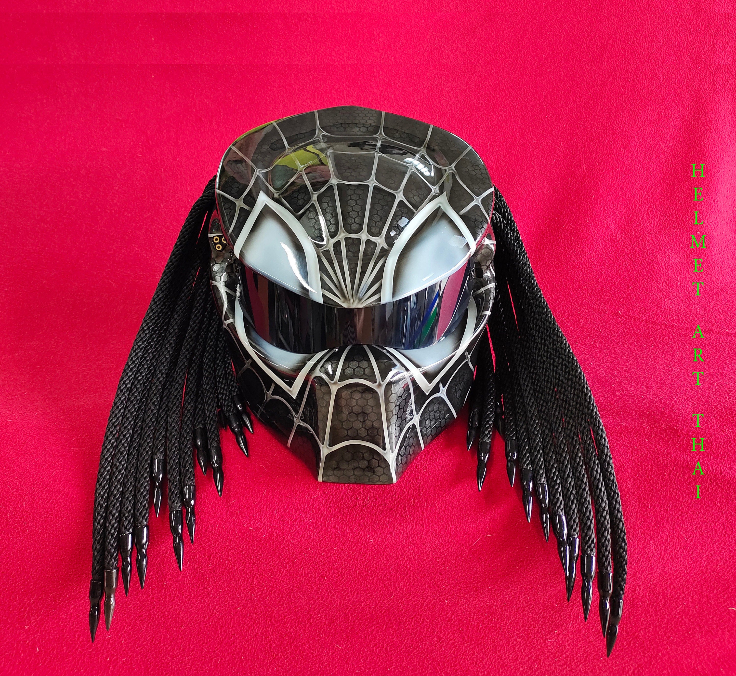 SPIDERMAN - Predator   Motorcycle Helmet