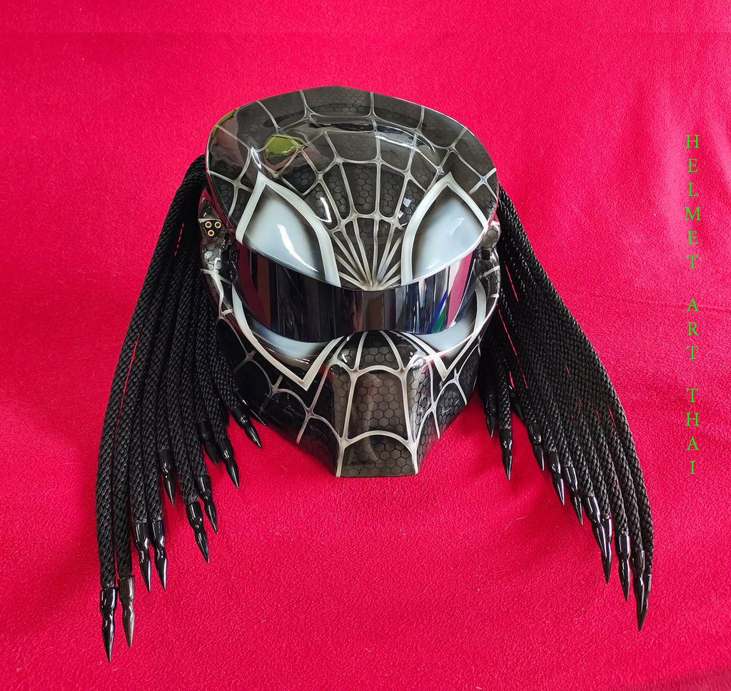 SPIDERMAN - Predator   Motorcycle Helmet