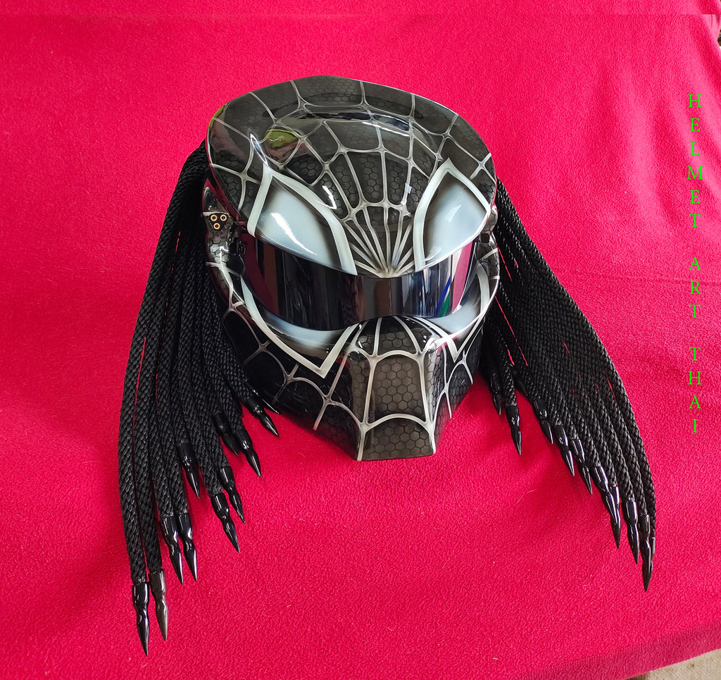 SPIDERMAN - Predator   Motorcycle Helmet