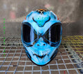 Alien Custom Airbrushed Motorcycle Helmet 👽🔥