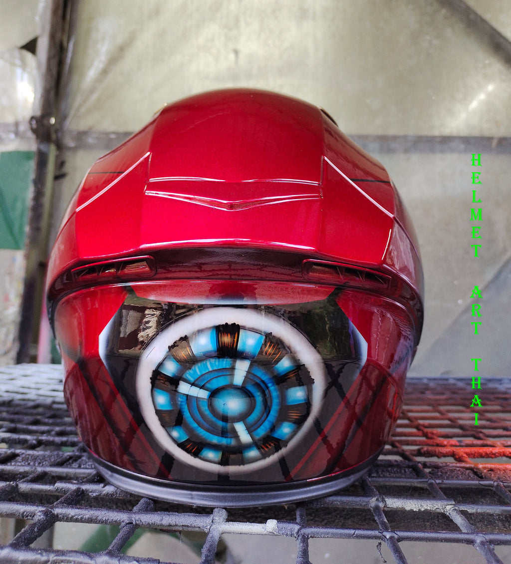 IRON MAN Custom Motorcycle Helmet