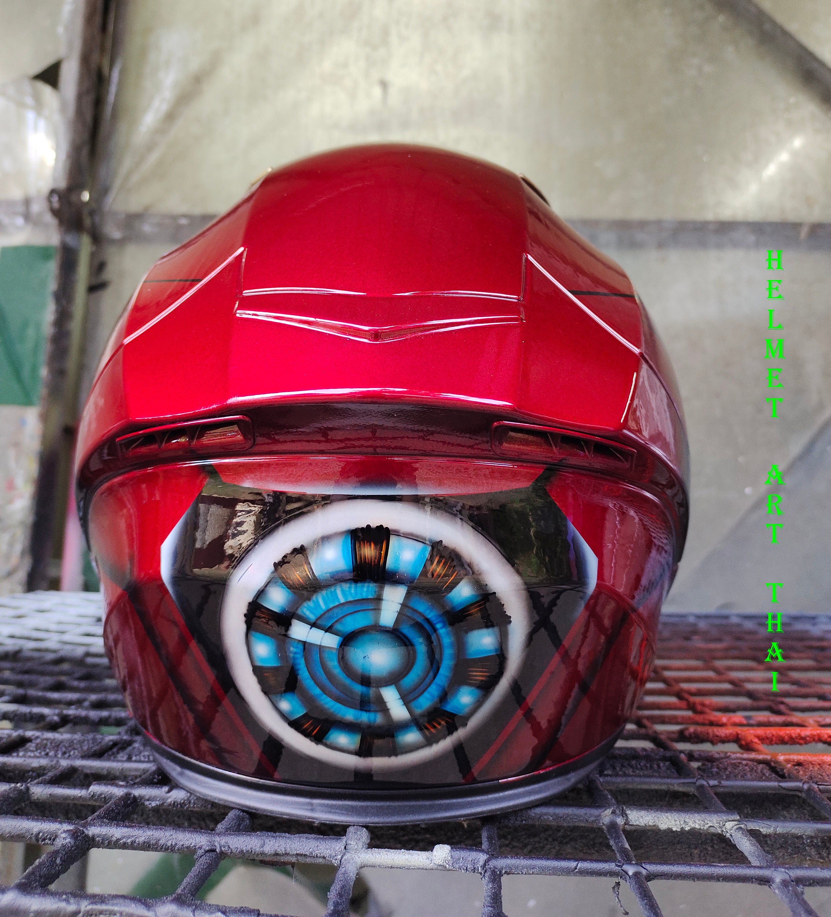 IRON MAN Custom Motorcycle Helmet