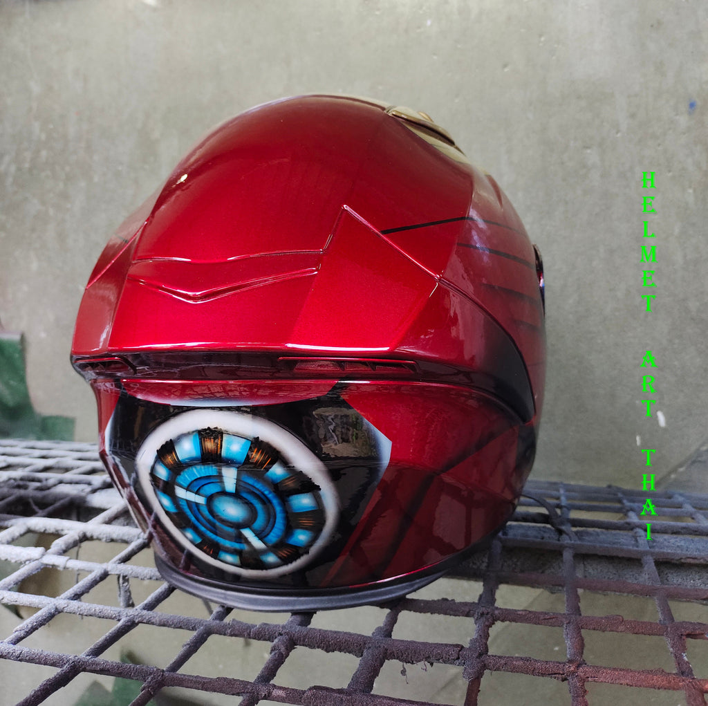 IRON MAN Custom Motorcycle Helmet