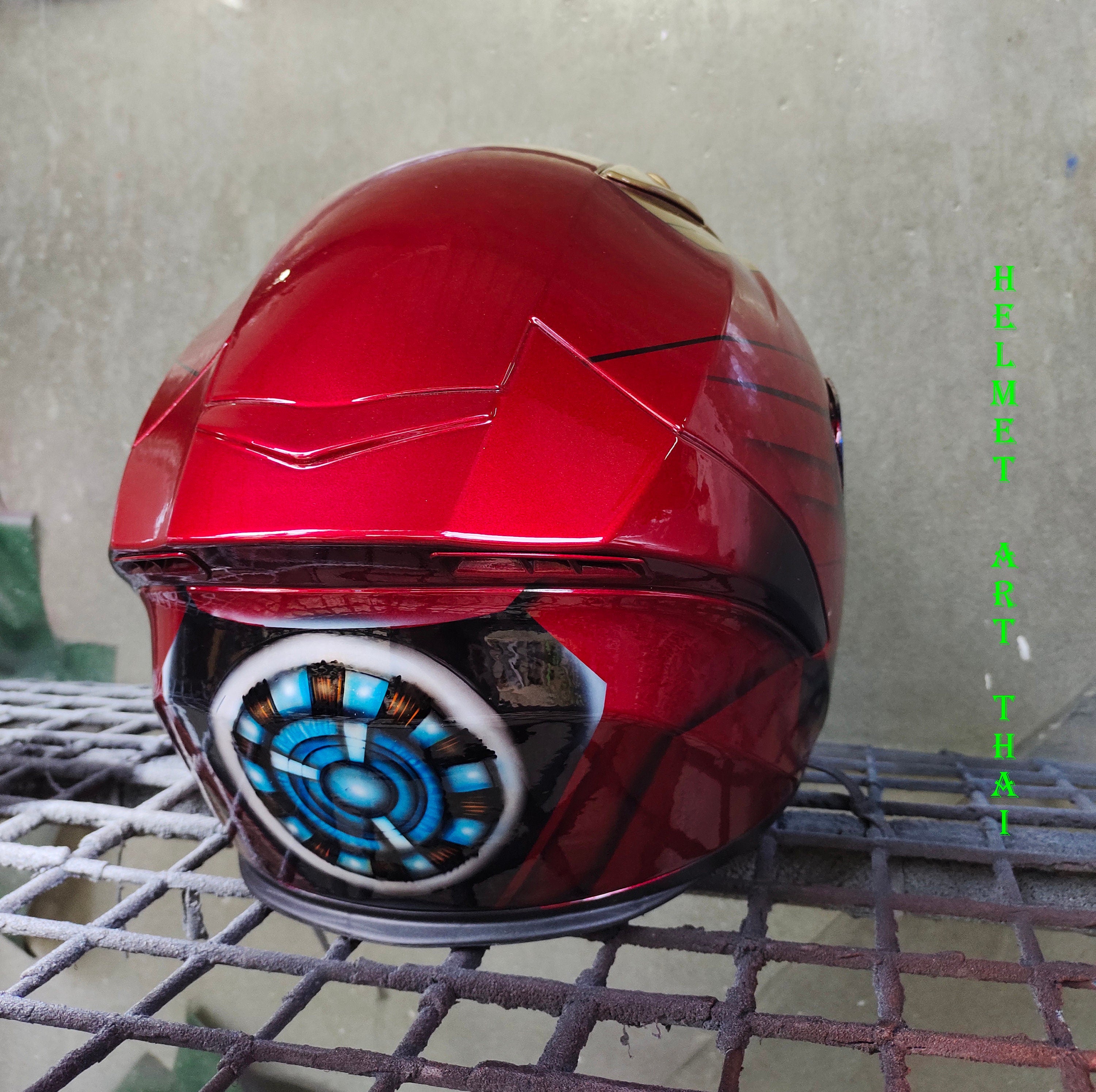 IRON MAN Custom Motorcycle Helmet