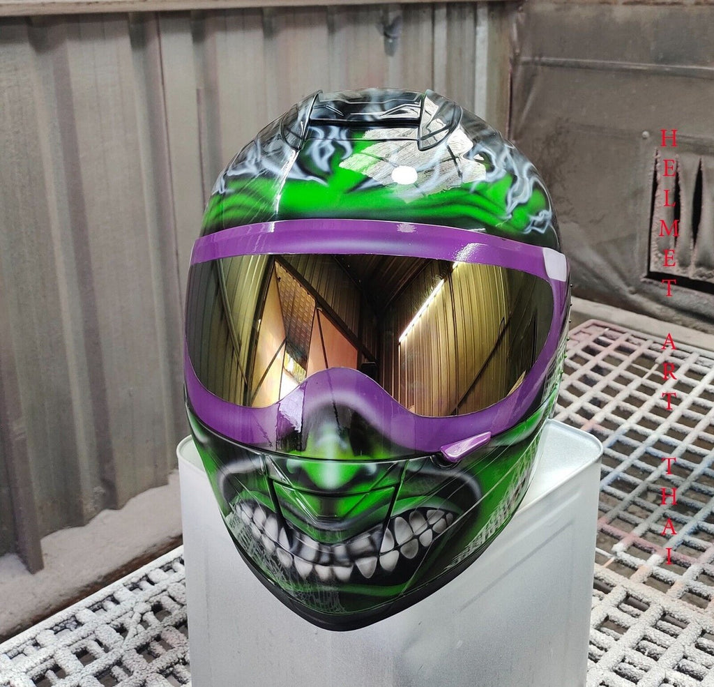 HULK CUSTOM MOTORRADHELM