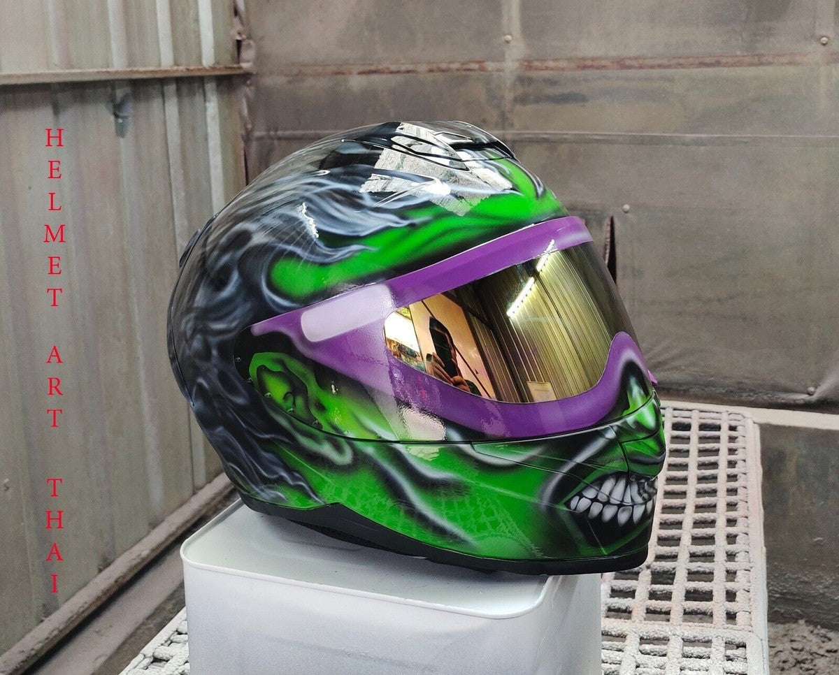 HULK CUSTOM MOTORRADHELM