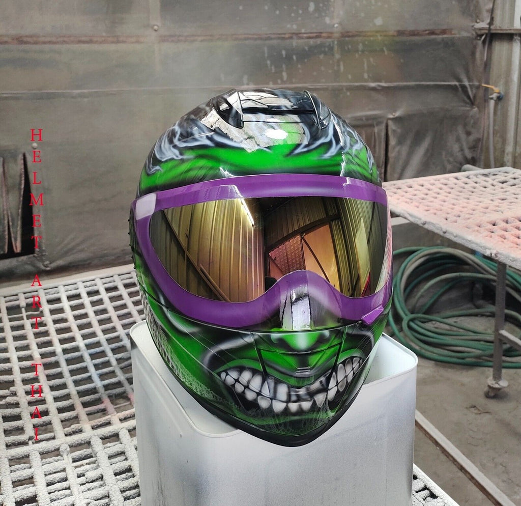 HULK CUSTOM MOTORRADHELM