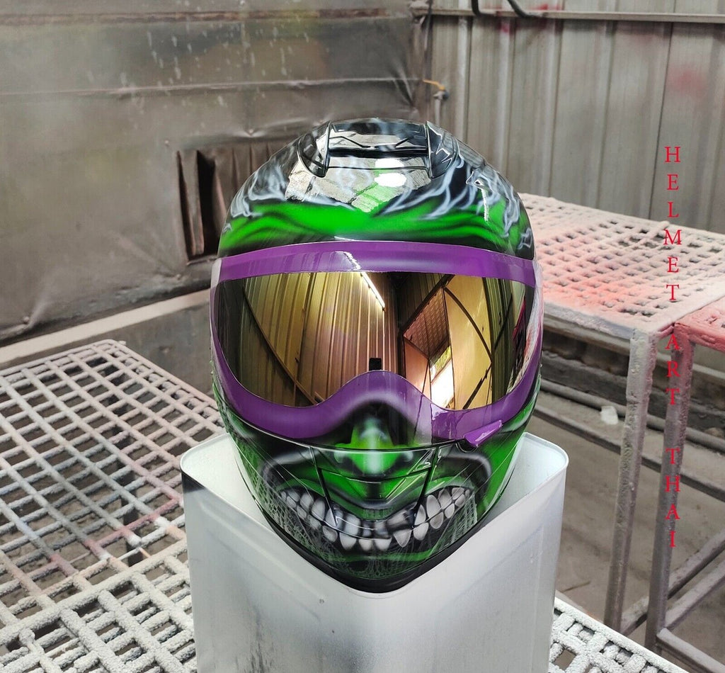 HULK CUSTOM MOTORRADHELM
