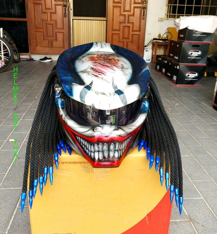 JOKER CUSTOM  MOTORCYCLE HELMET