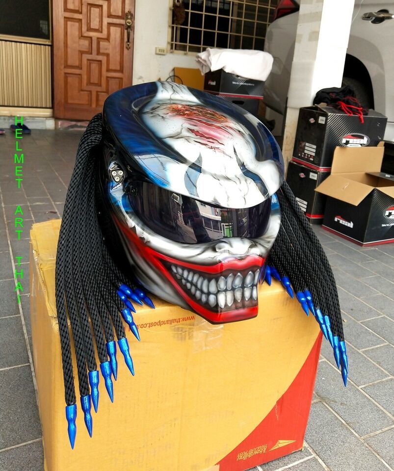 JOKER CUSTOM  MOTORCYCLE HELMET