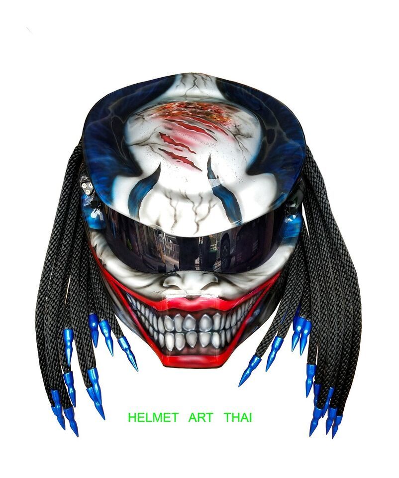 JOKER CUSTOM  MOTORCYCLE HELMET
