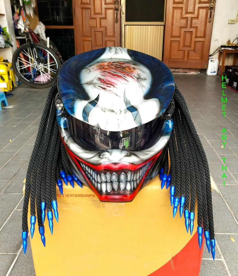 JOKER CUSTOM  MOTORCYCLE HELMET